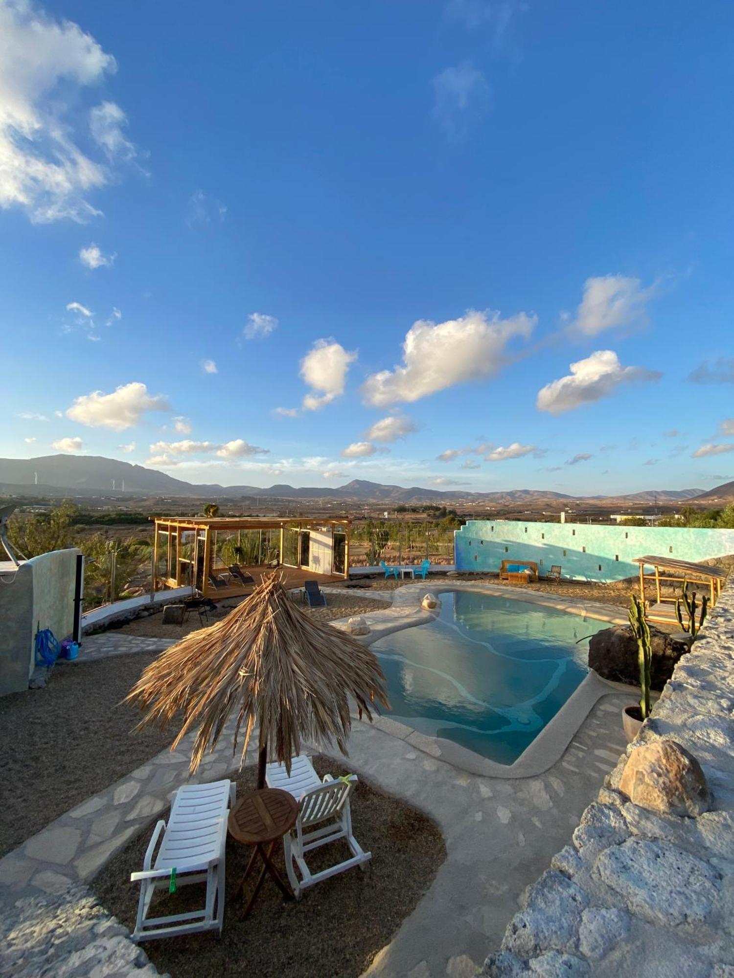 Romantica Fuego - Eco Retreat Finca Artis Tirma Tarajalejo Exteriér fotografie